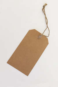 Plain Kraft Tag PKT 10 (unit 10)