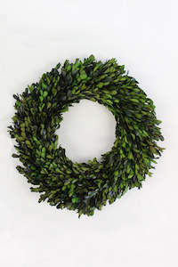Dried Flowers: Boxwood Wreath (unit 6)