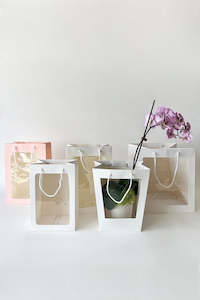 Packaging: Bouquet Bag w/ Window PK 10 (unit 1)