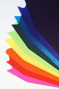 Floral Sleeves: Floral Sleeves Y Shape - Solid Colour PK50 (unit 1)