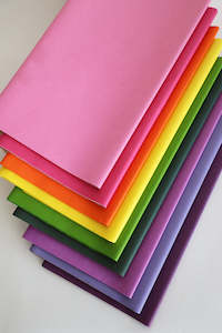 40gsm Kraft Coloured Paper Sheets pkt100 (unit 1)