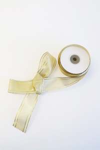 Ribbons Cords Strings: Metallic Embossed Ribbon (unit 1)