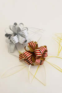 All Accessories: Metallic Stripe Pompom (unit 1)