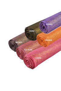 This Look: Sinamay Fine Weave - Gold Thread (unit 1)