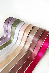 25mm Single Sided Satin Ribbon (unit 1)