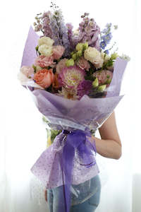 Cellophane: 200m roll Cellophane Purple Gyp (Unit 1)