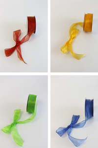 Specials: Organza Wire Edge Ribbon 38mm x 30m (unit 1)