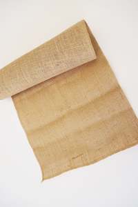 Burlap Roll w/ Silver Thread (Unit 4 + 24)