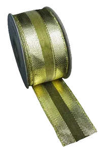 Metallic Mesh Ribbon w/ Wired Edge 38mmx10m