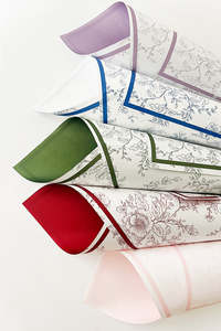Line Drawn Flower Print Pearlwrap pk40 (unit 1)