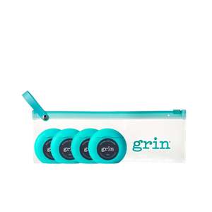 Travel Set Mint Waxed Dental Floss 4x20m