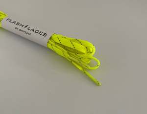 Flash Laces: Flash Laces - Fluoro Reflective