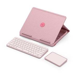 In Stock Ready To Ship: Logitech Casa Pop-Up Desk - Bohemian Blush
