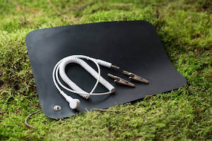 Daytime Earthing: EARTHING Car seat pad 25cm X 30cm - Reduce drivers fatigue. Stay alert & safe