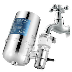 Safe Water: 8-Stage Tap Water Purifier and Faucet Filter - Removes Harmful Substances and Improves Water Quality