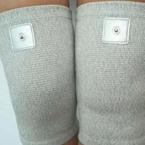 Daytime Earthing: Earthing Knee Sleeve - One pair - One Size Fits Most