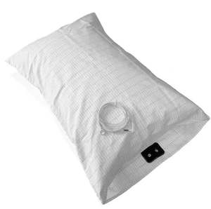 Nighttime Earthing Grounding Mat Nz: Cotton Earthing Pillow Cover with 5% Silver Fiber