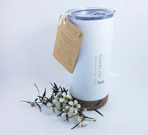 Frontpage: Stainless Steel 500ml Double Wall Cup - Black or White