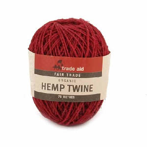 Wrapping And Gift Giving: Red Twine
