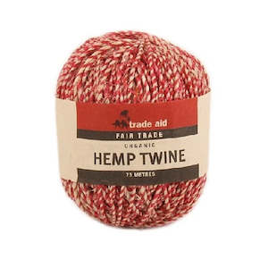 Wrapping And Gift Giving: Natural and Red Twine