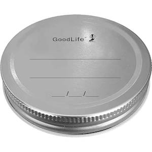 Fermentation Preserving: Metal Screw Lids 12 Pack