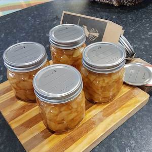 Fermentation Preserving: Preserving Jars 500ml - 6 & 12 Packs Dome and Band Lid