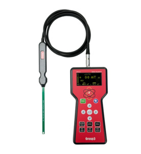 HTM-121 Handheld Teslameter with HHP-101 Hall Effect Probe group3