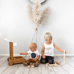 Frontpage: 20 Piece Natural Wooden Block Set