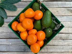 Frontpage: Avocado & Mandarin Combo Box