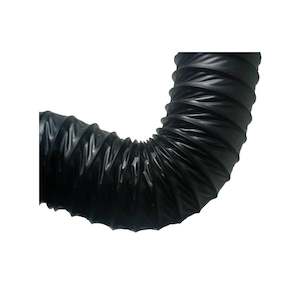 Ducting Clamps Joiners: 150mm x 5m Black Ducting