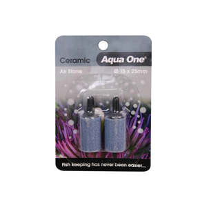 Aqua One - Ceramic Air Stone Twin Pack (15x25mm)