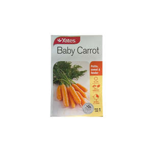 Yates - Seed Pack Carrot Baby