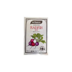 Yates - Seed Pack Radish Mix Heirloom