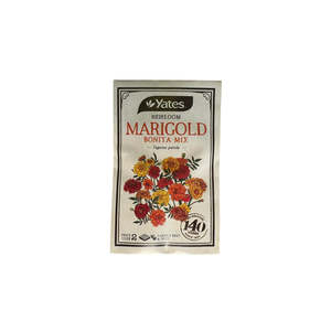 Yates - Seed Pack Marigold Bonita Heirloom