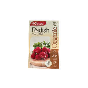Yates - Seed Pack Radish Cherry Belle Organic