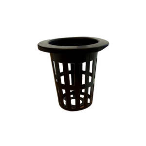 Pots Systems Drainage: Hydroponic Mesh Cups - 48.5mm Black