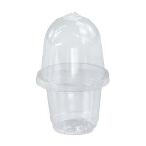 Pots: Clear Propagation Pot with Humidity Dome 9cm