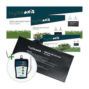 Hydro Axis Flexible Heat Mat + Thermostat Combo