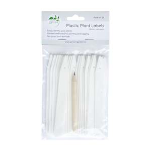 Plant Labels with Pencil 25pk