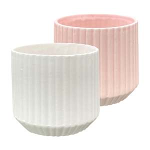 Emilia Ceramic Cover Pot - 13cm