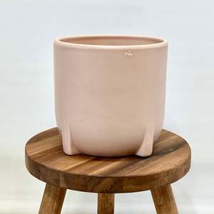 One Offs Reduced To Clear: Amber Ceramic Cover Pot - 13cm SECONDS