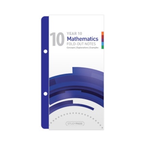 YEAR 10 Mathematics Fold-Out Notes StudyPass