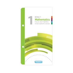 Products: NCEA L1 Mathematics Fold-Out Notes StudyPass