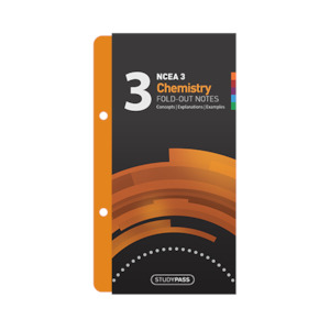 NCEA L3 Chemistry Fold-Out Notes StudyPass