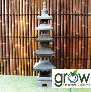 Products: Extra-Large Lava Stone Lantern – Grow Landscape & Lifestyle
