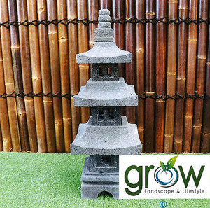 Products: Medium Lava Stone Lantern – Grow Landscape & Lifestyle