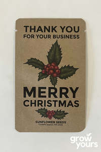 Gifts: Business Thank You - Christmas Seed Packet