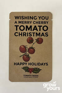 Gifts: Tomato - Festive Season Christmas Seed Packet
