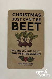 Gifts: Beetroot - Festive Season Christmas Seed Packet