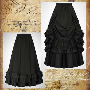 Skirts: Victorian Bustle Skirts